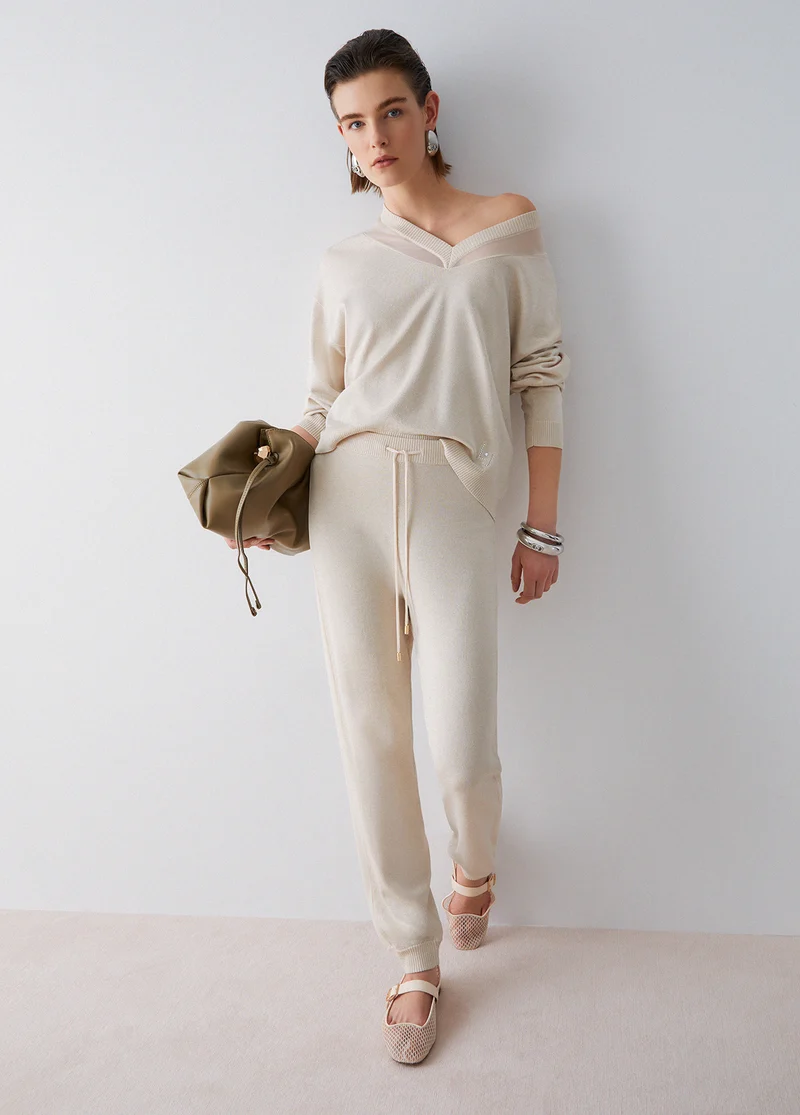 Lurex Trousers