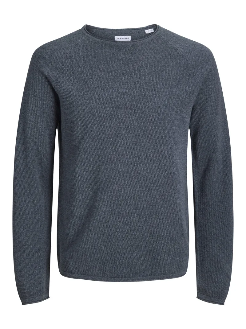JJEHILL KNIT CREW NECK NOOS, Turbulence/Melange