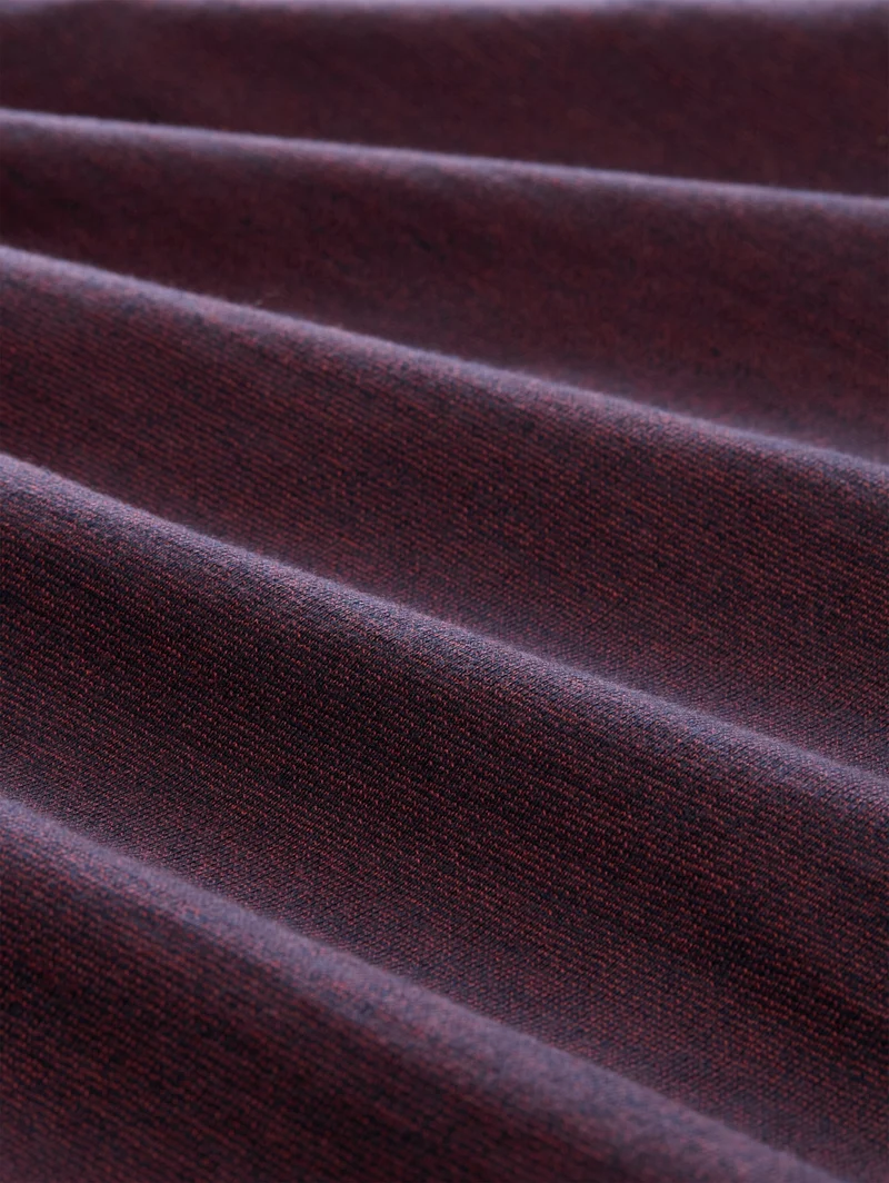 detailed serafino, pear red navy injected stripe