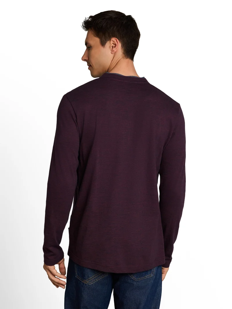 detailed serafino, pear red navy injected stripe