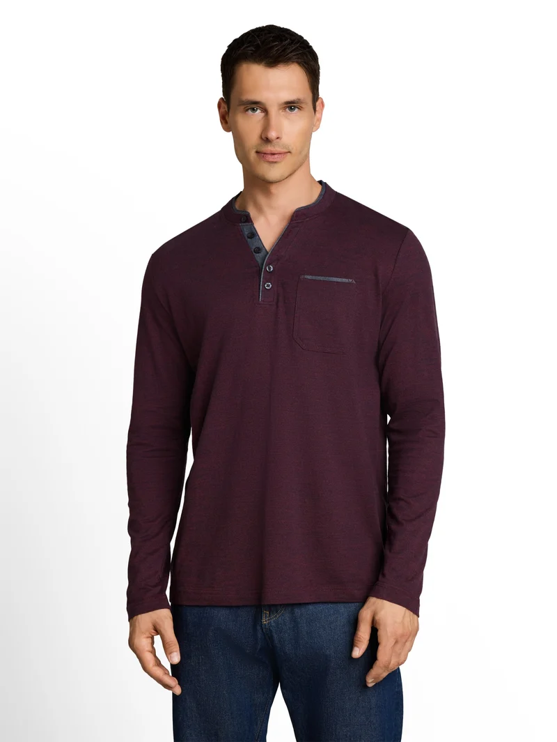 detailed serafino, pear red navy injected stripe