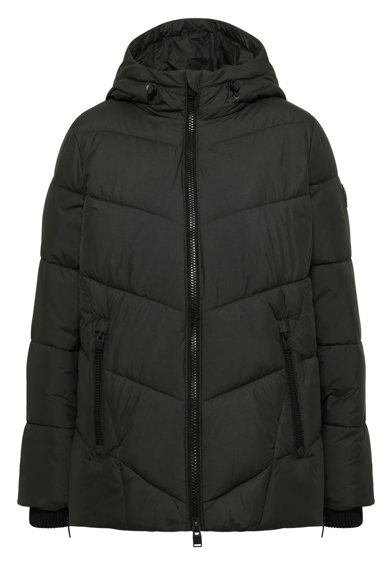 Midi Puffer Jacket, olive night