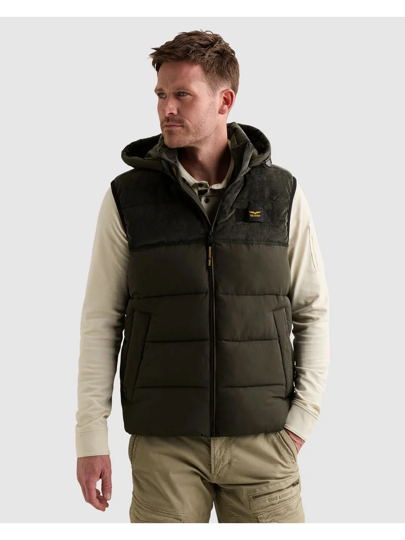 Bodywarmer GOBBLER BW Mix fabric, Beluga