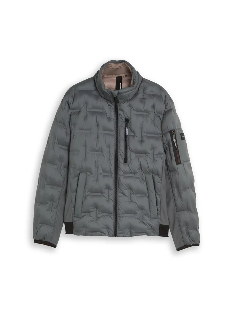 decorative hybrid jacket, Darkest Olive