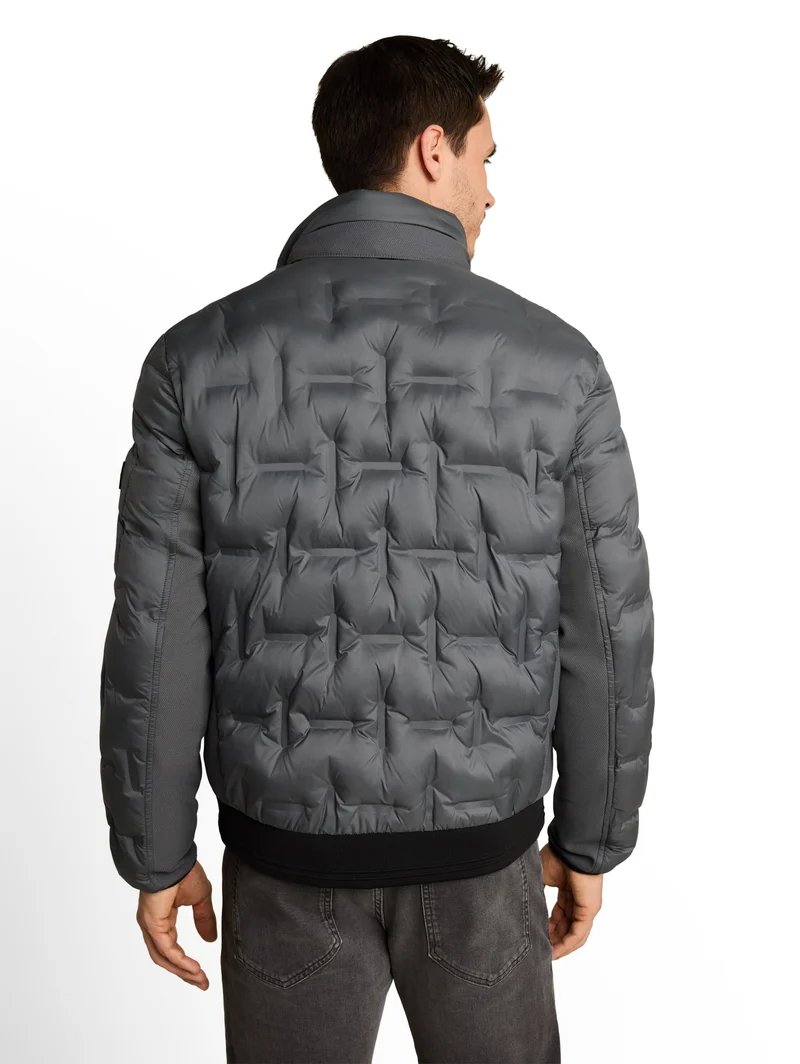 decorative hybrid jacket, Darkest Olive