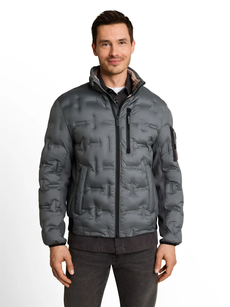 decorative hybrid jacket, Darkest Olive