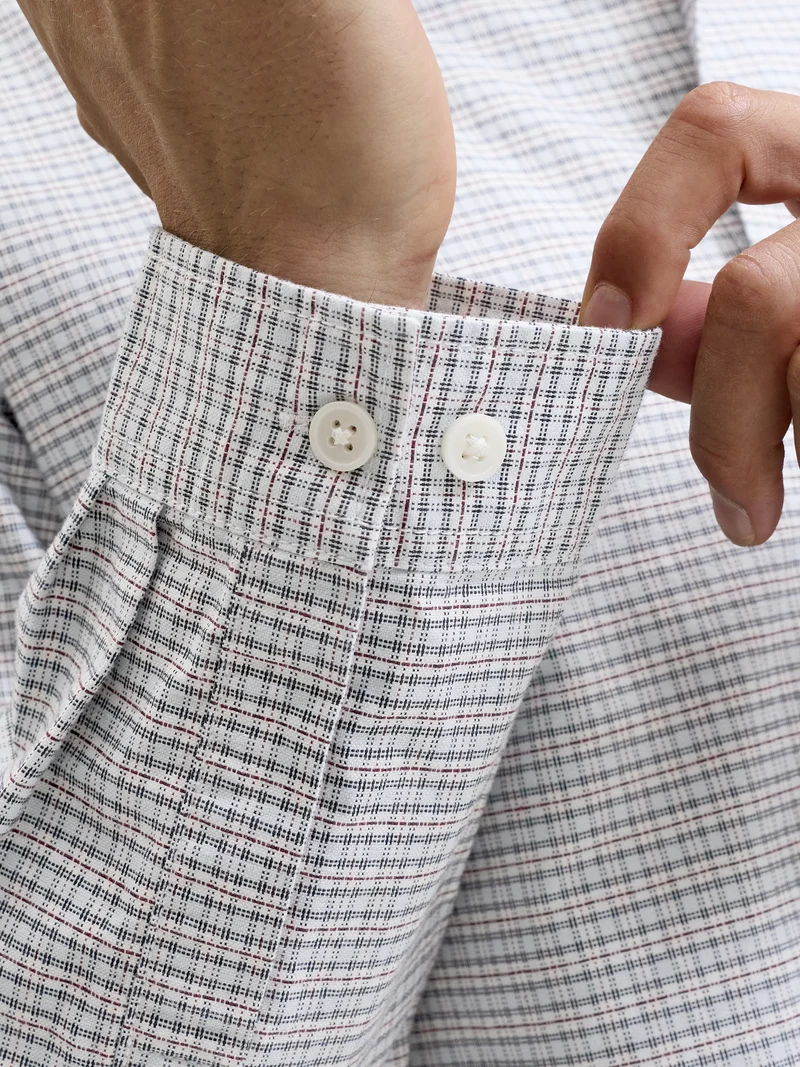 JORFREDERIKSBERG OXFORD SHIRT LS SN, Ice Water/CHECKS