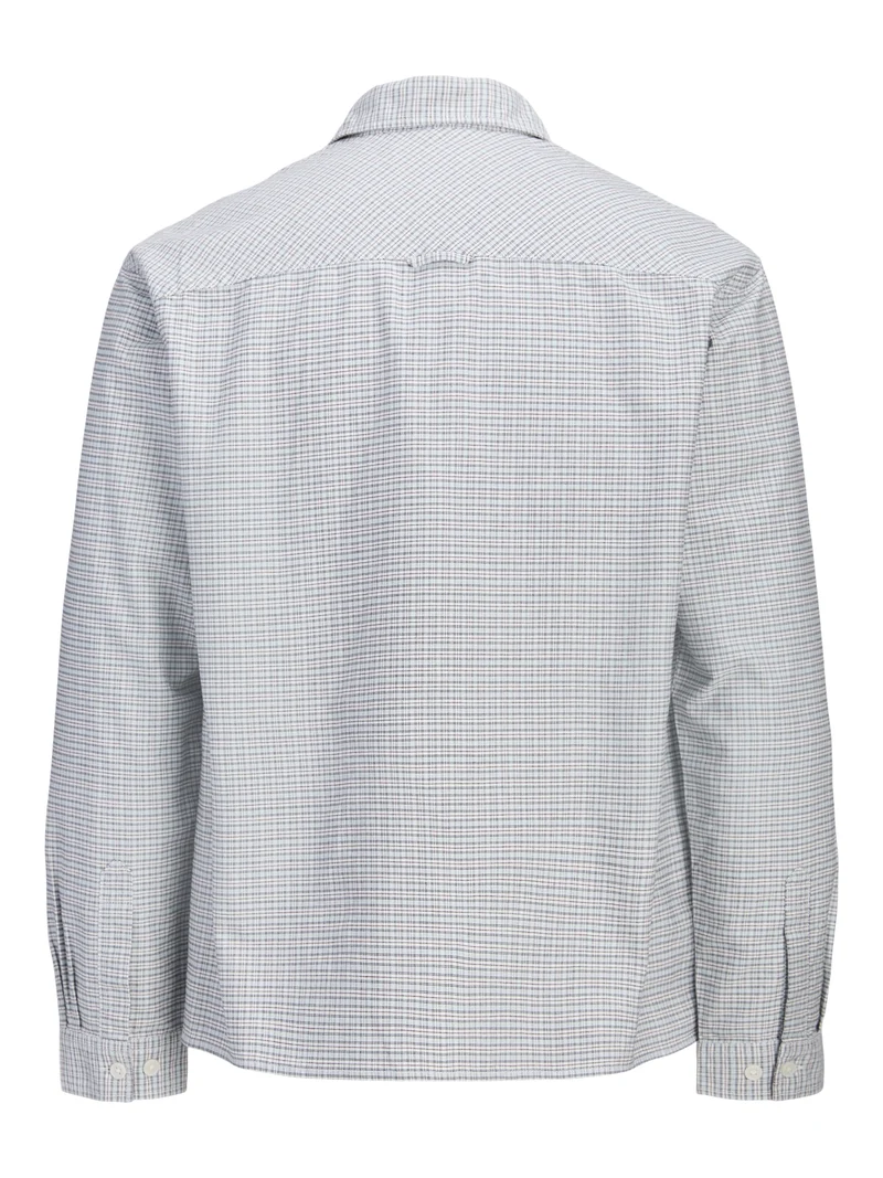 JORFREDERIKSBERG OXFORD SHIRT LS SN, Ice Water/CHECKS