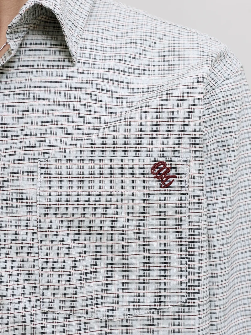 JORFREDERIKSBERG OXFORD SHIRT LS SN, Ice Water/CHECKS