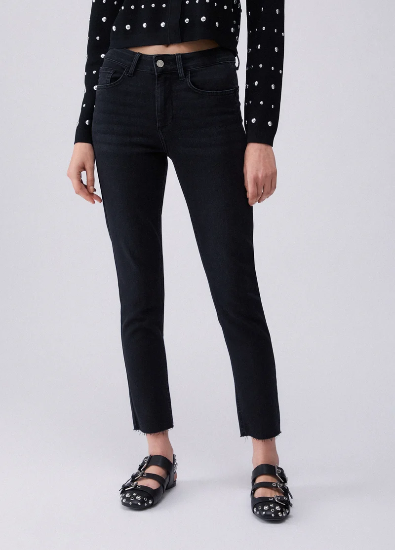 High-Rise Skinny Jeans