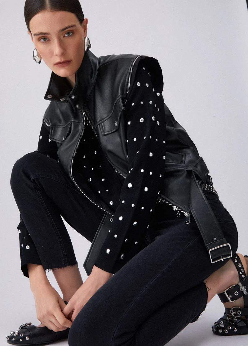 High-Rise Skinny Jeans