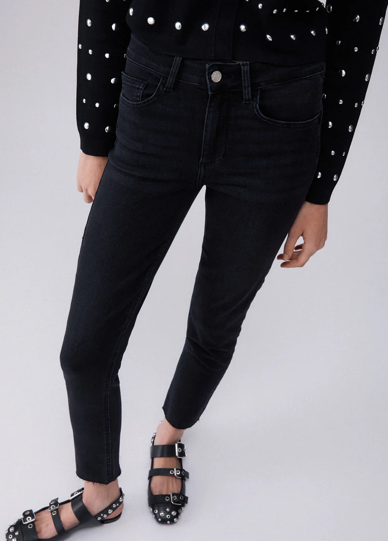 High-Rise Skinny Jeans
