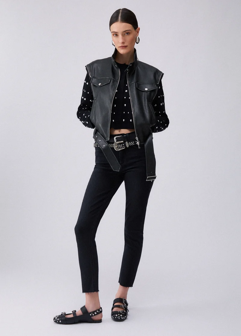 High-Rise Skinny Jeans
