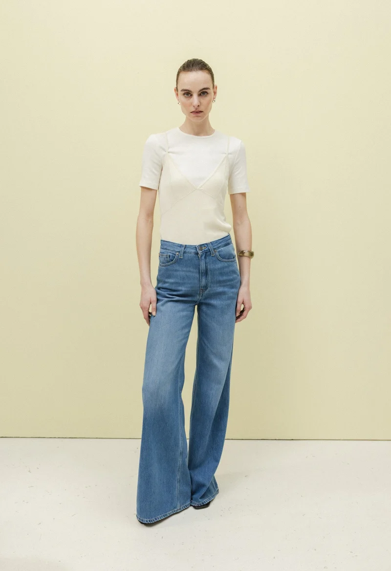 Sara High Loose Flow - Medium Vintage Stone