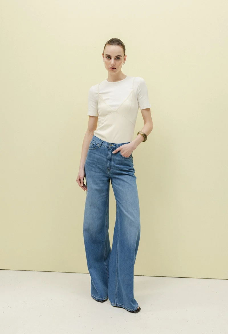 Sara High Loose Flow - Medium Vintage Stone
