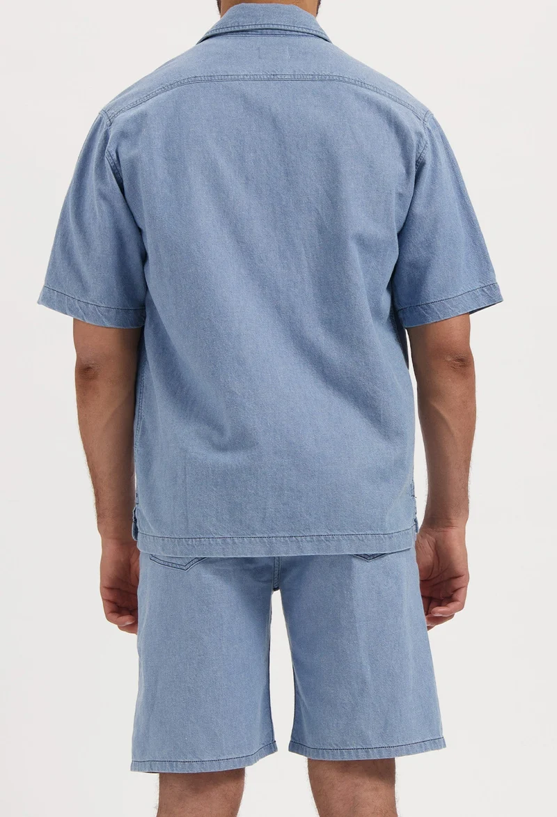 Seb Shirt - Stone Vintage