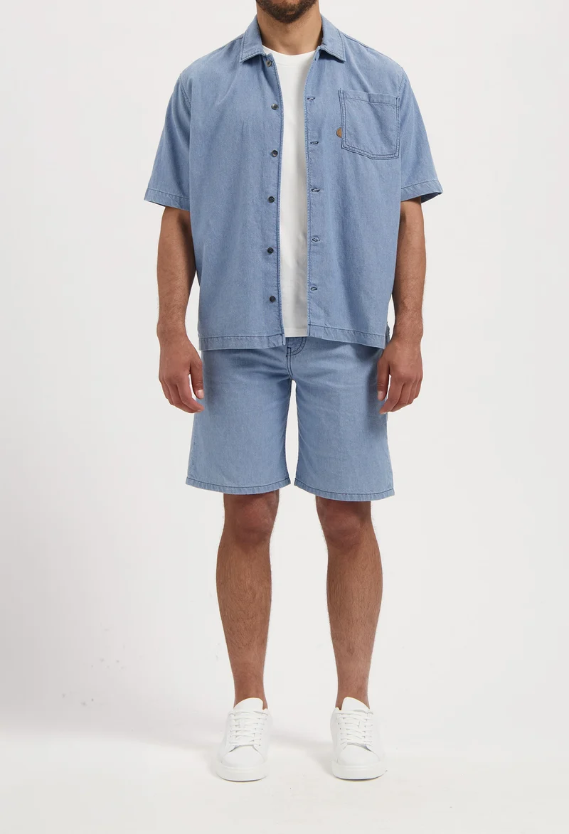 Seb Shirt - Stone Vintage