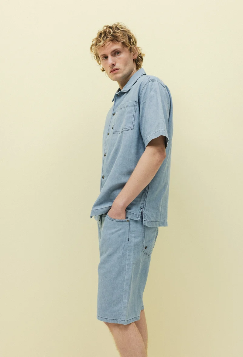 Seb Shirt - Stone Vintage