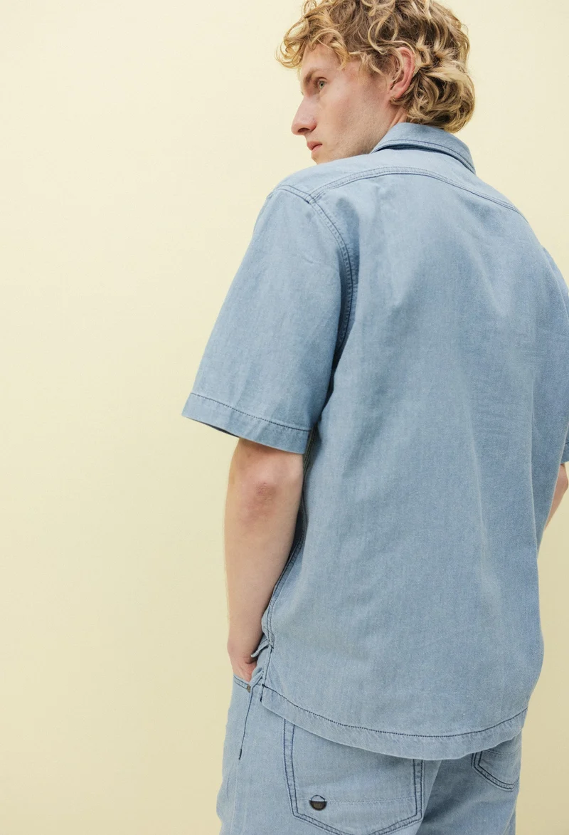 Seb Shirt - Stone Vintage