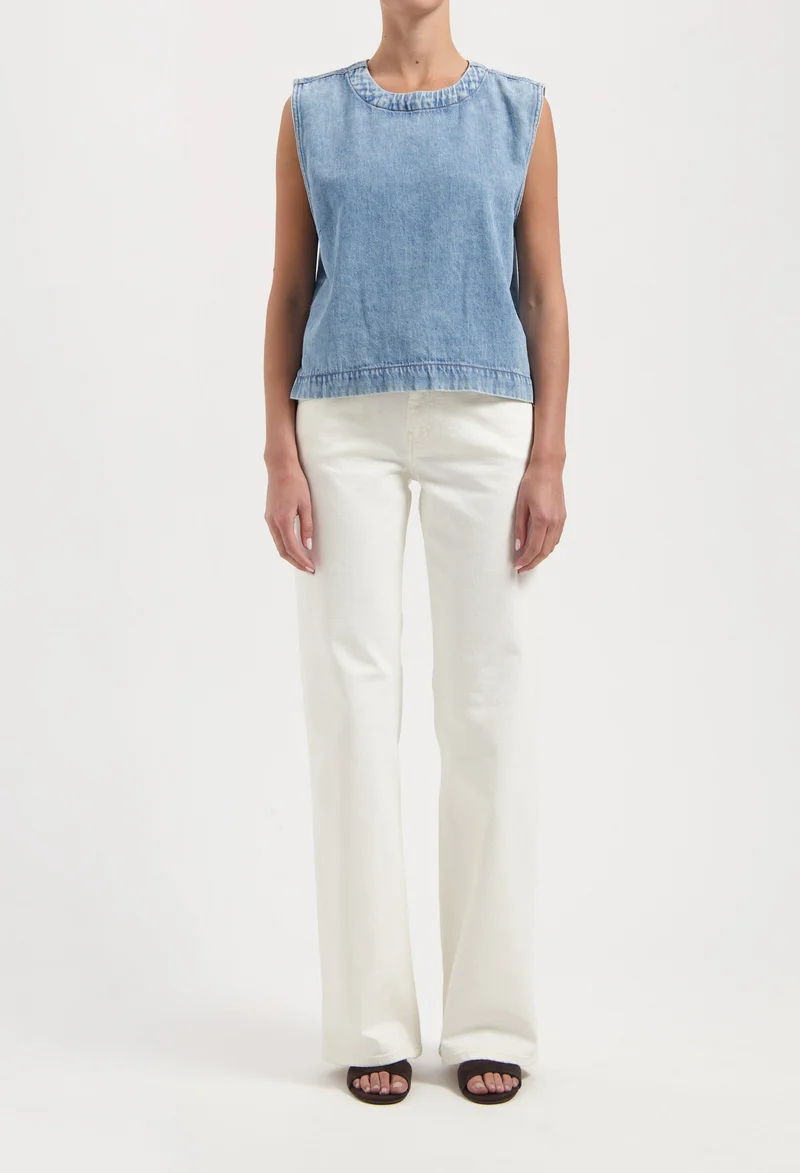 Noa Top - Stone Vintage