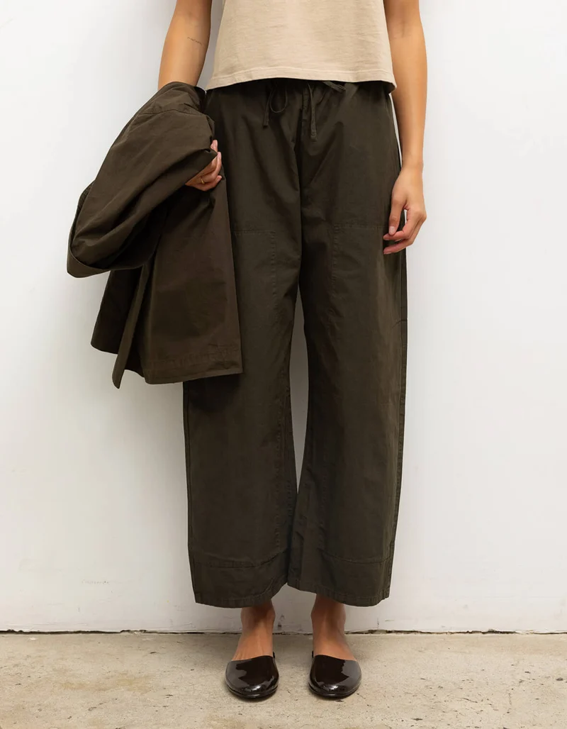 Cropped Baumwoll-Hose Kyoto Carpenter