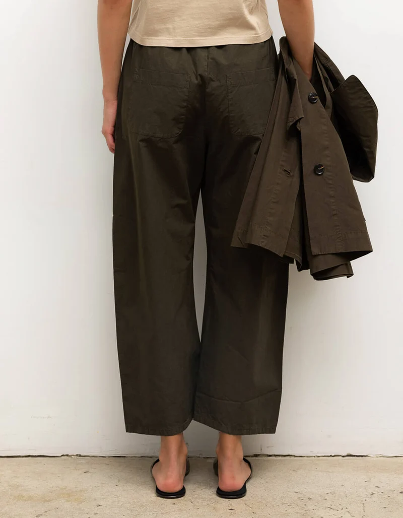 Cropped Baumwoll-Hose Kyoto Carpenter