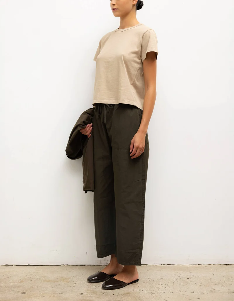 Cropped Baumwoll-Hose Kyoto Carpenter