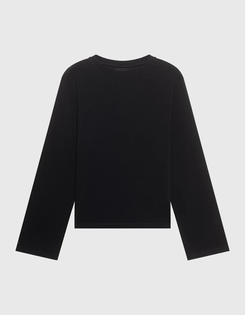 Longsleeve mit Rundhalsausschnitt