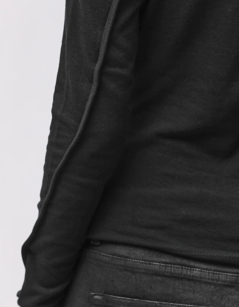 Longsleeve im Wickel-Design