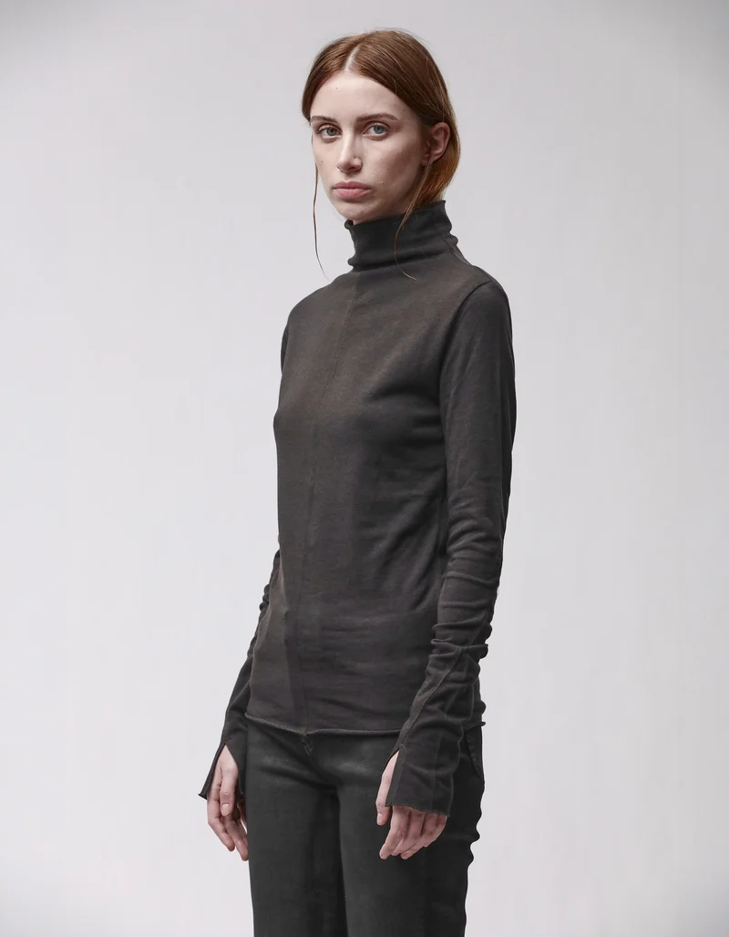 Rollkragen-Longsleeve