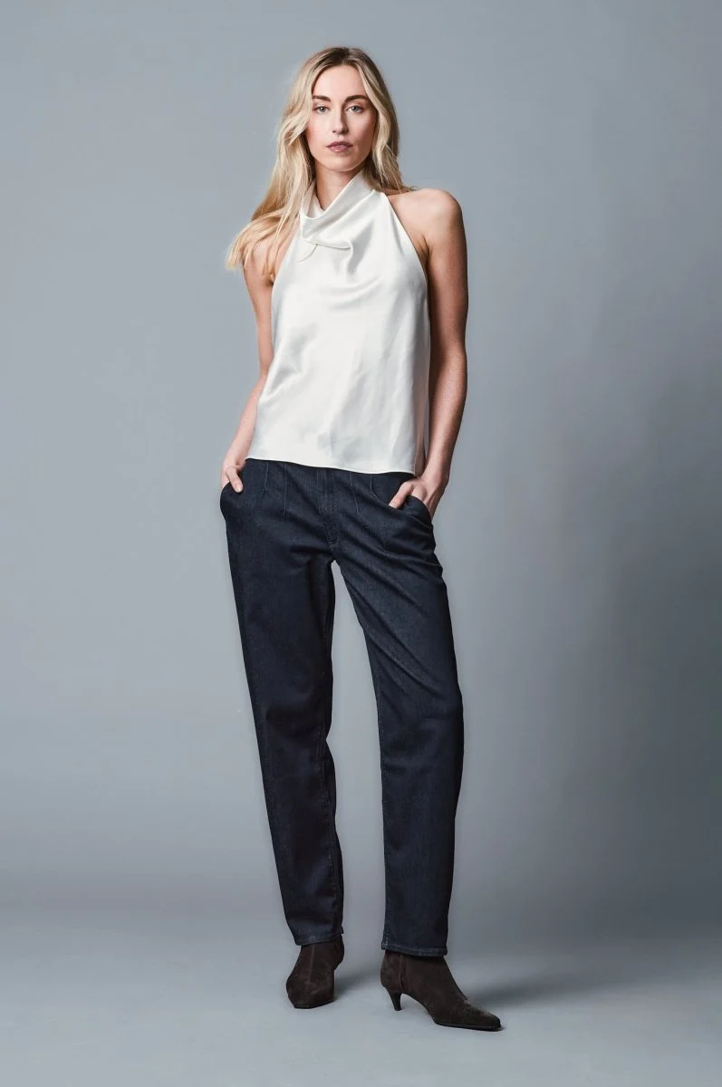 Five Fellas Damenhose Barrel-Fit in der Farbe Ink23
