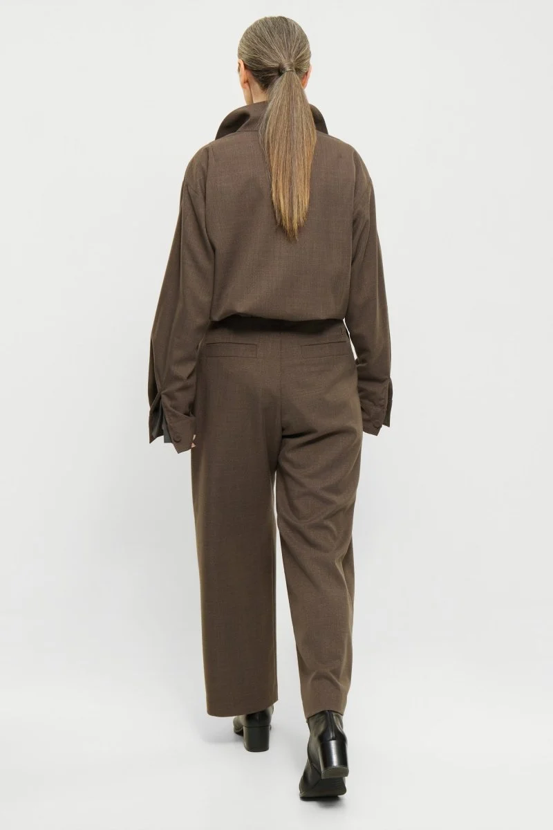 Elvine Damen Hose Admira TactileWeave in Braun Meliert