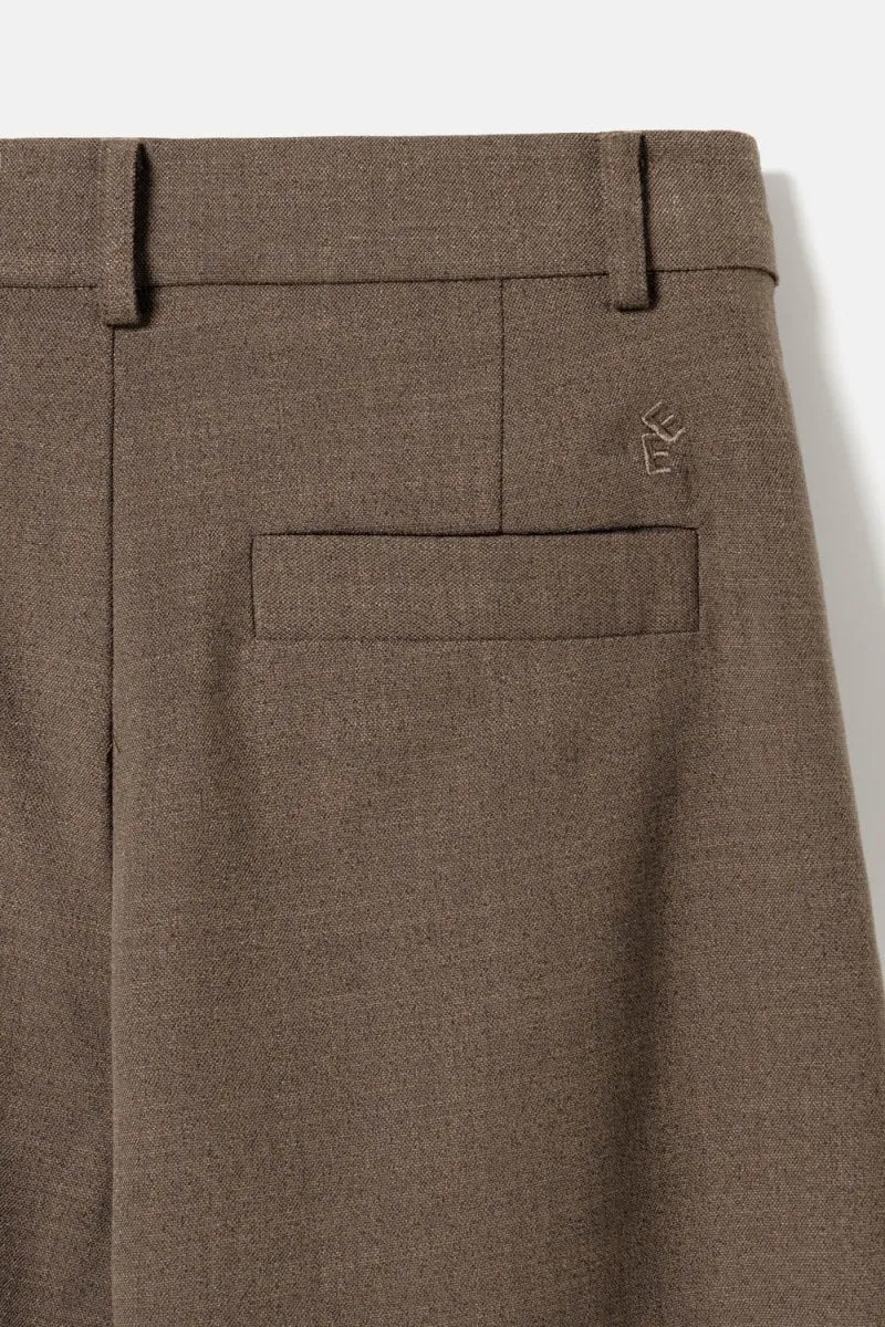 Elvine Damen Hose Admira TactileWeave in Braun Meliert