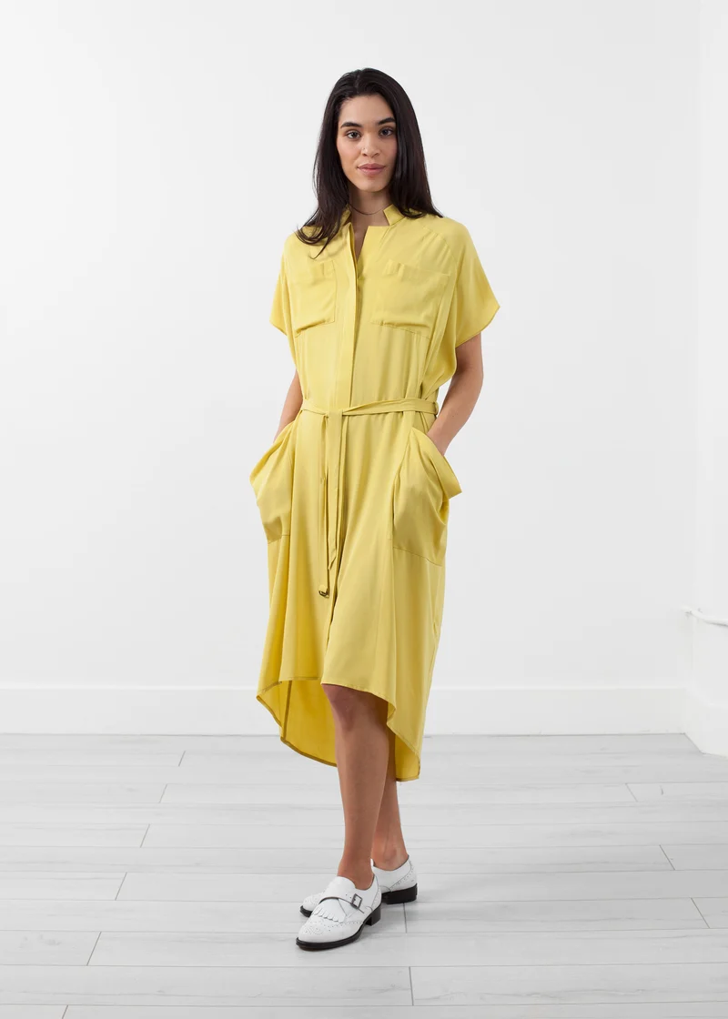 Ultime Silk Shirt Dress