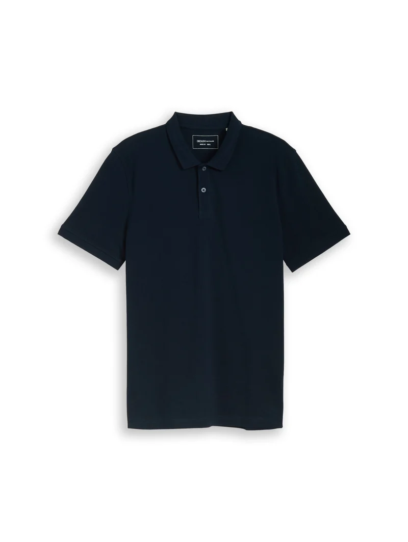 basic polo, sky captain blue