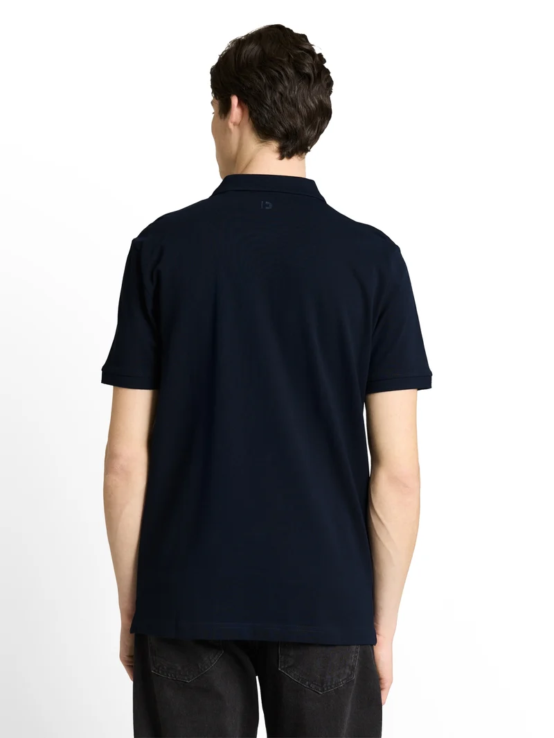 basic polo, sky captain blue
