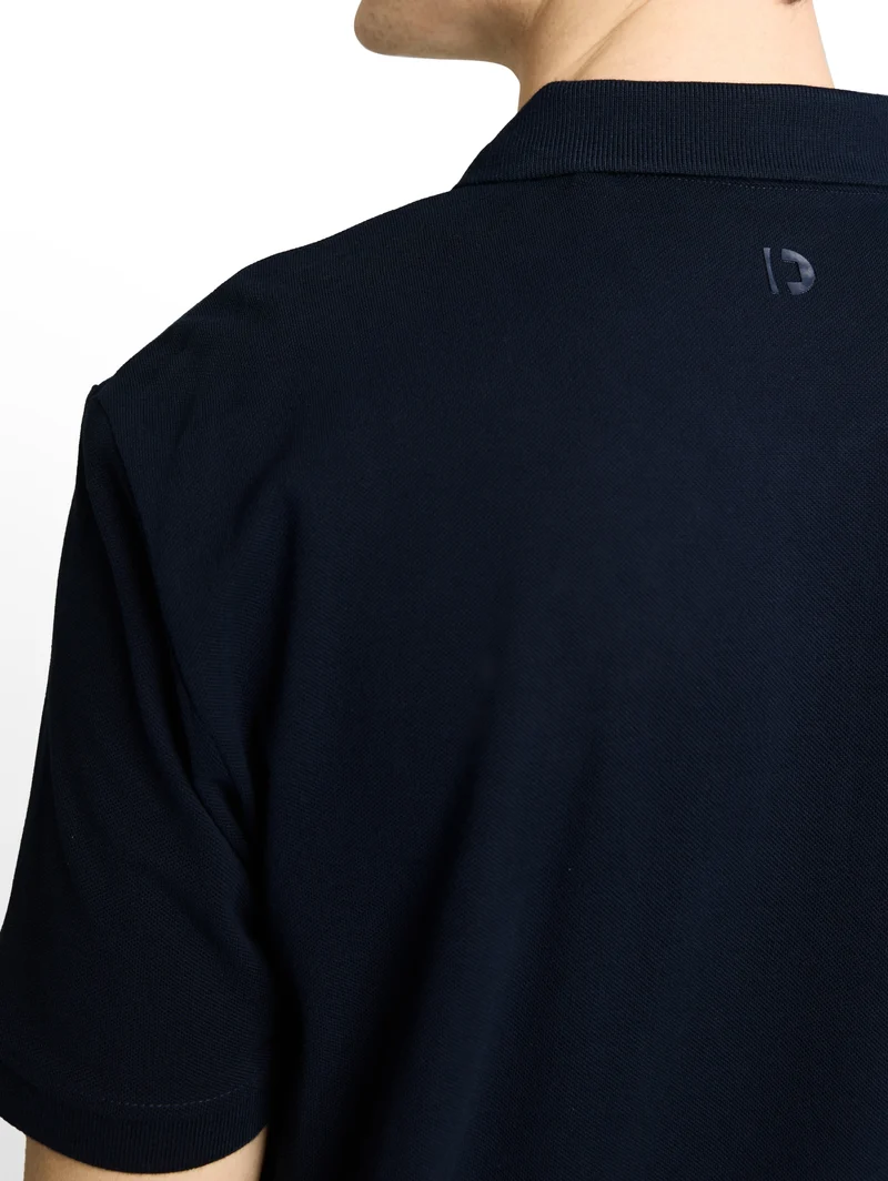 basic polo, sky captain blue