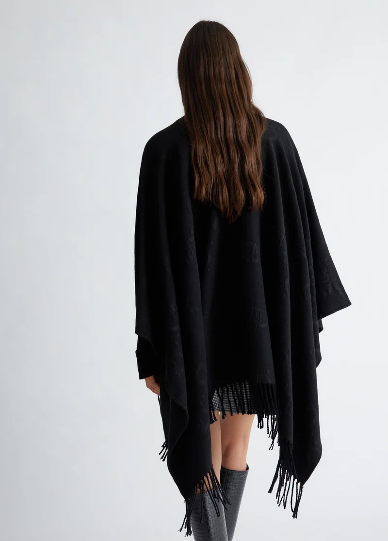 Poncho with Logo