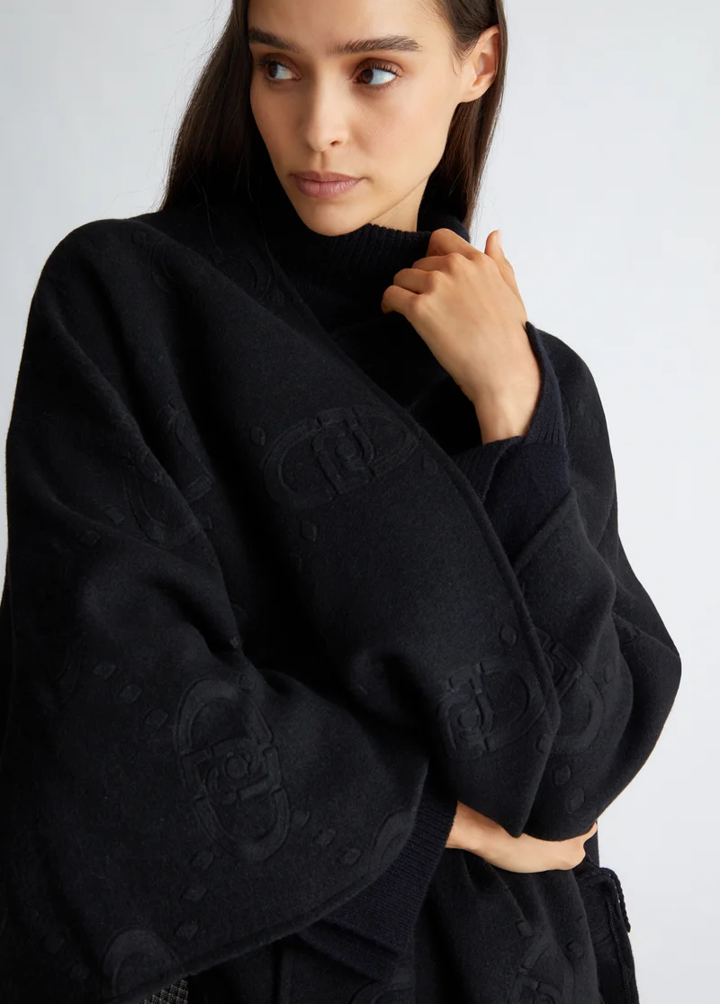Poncho with Logo