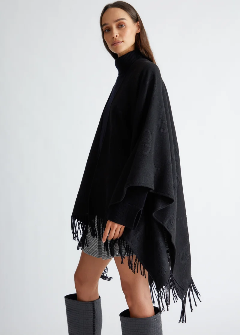Poncho with Logo