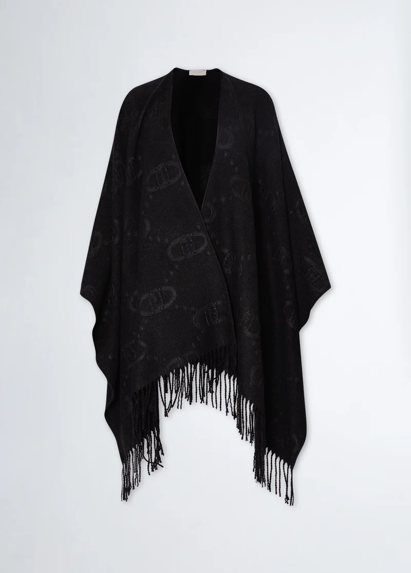 Poncho with Logo