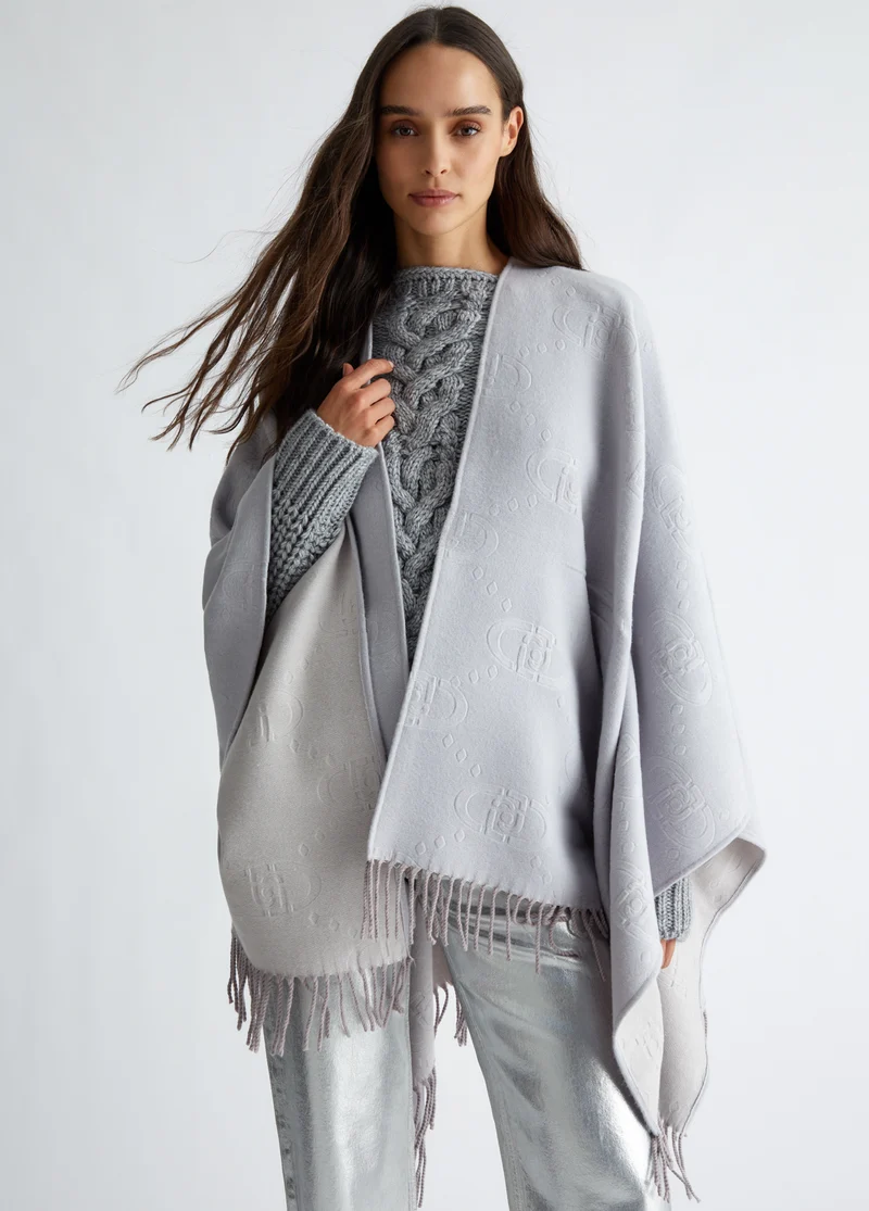 Poncho with Logo