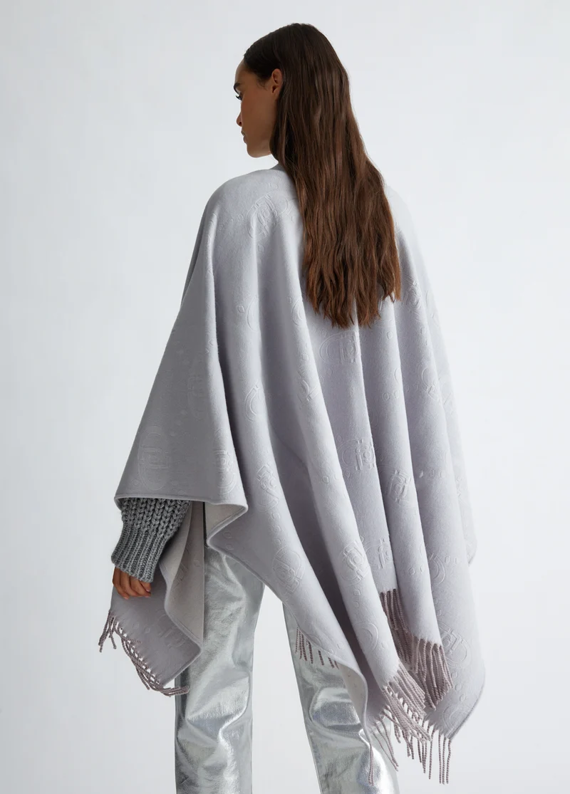 Poncho with Logo