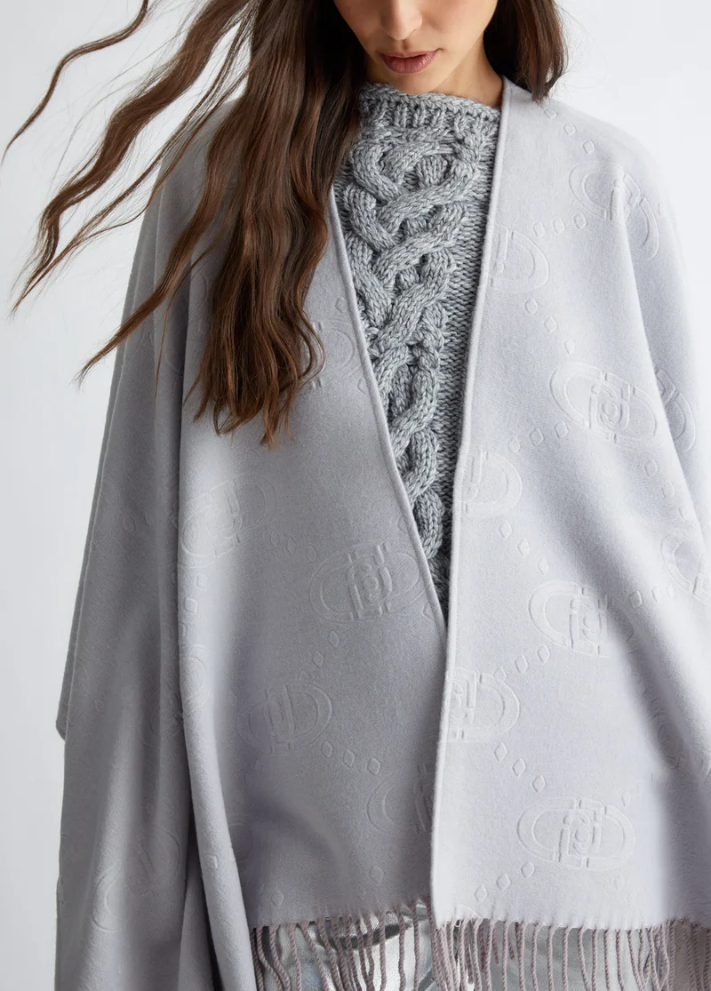 Poncho with Logo