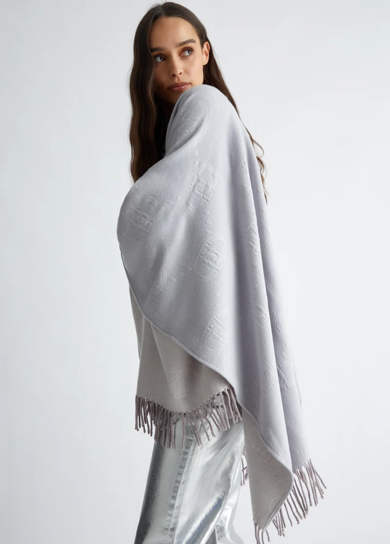 Poncho with Logo