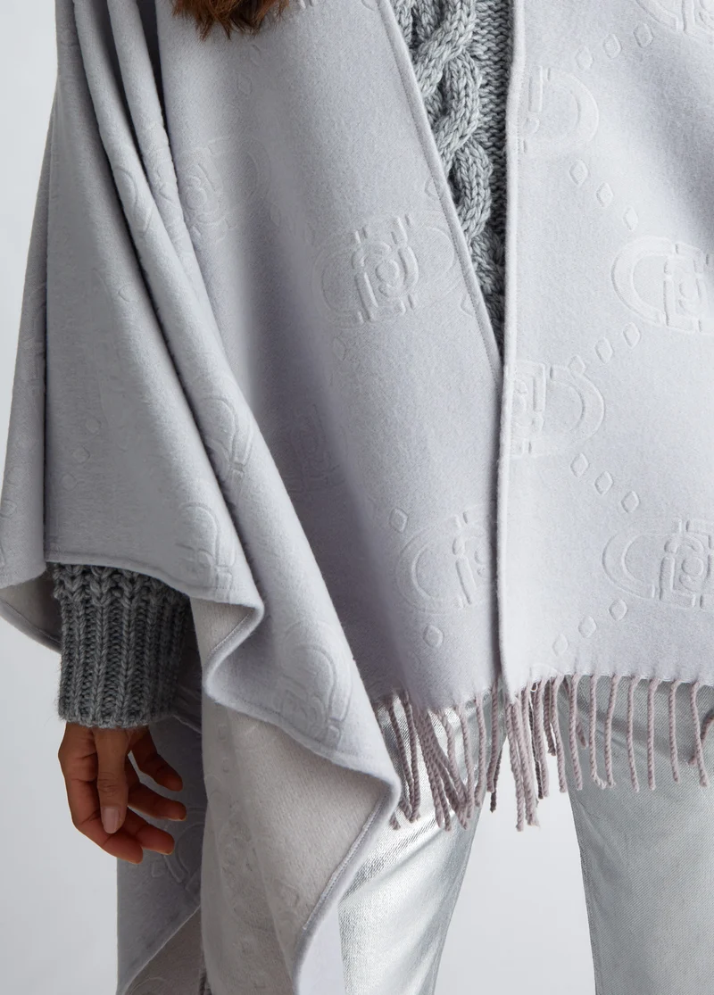 Poncho with Logo