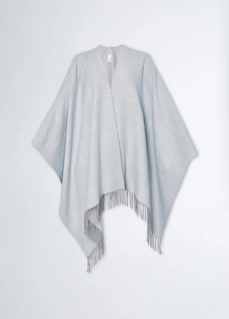 Poncho with Logo
