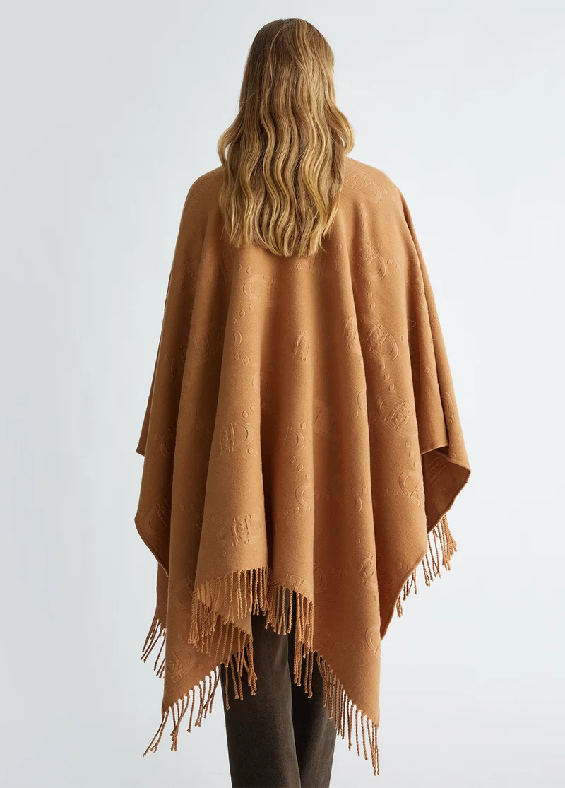 Poncho with Logo