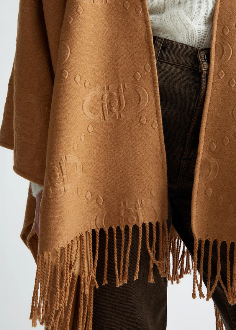 Poncho with Logo