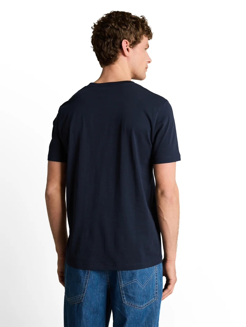 printed t-shirt, special blue